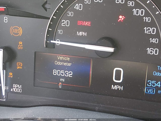 45566560 :رقم المزاد ، 1GYKNCRS9HZ103676 vin ، 2017 Cadillac Xt5 Premium Luxury مزاد بيع