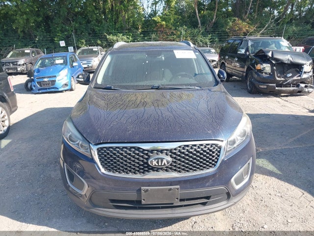 45566589 :رقم المزاد ، 5XYPG4A55JG372716 vin ، 2018 Kia Sorento 3.3l Lx مزاد بيع