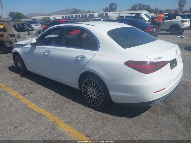 45566650 :رقم المزاد ، W1KAF4GB7PR094083 vin ، 2023 Mercedes-benz C 300 Sedan مزاد بيع