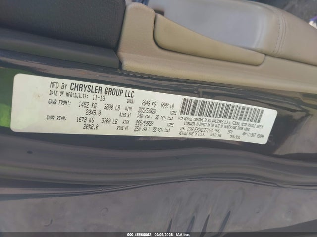 45566662 :رقم المزاد ، 1C4RJEBG4EC271144 vin ، 2014 Jeep Grand Cherokee Limited مزاد بيع