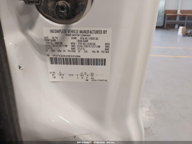1FD7X2A63GED31284 Ford F-250 Xl/xlt
