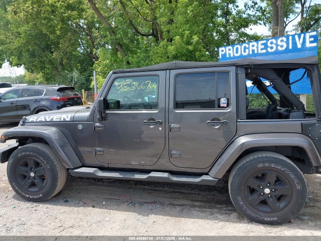 2018 Jeep Wrangler Jk Unlimited Sahara მანქანა იყიდება აუქციონზე, vin: 1C4BJWEG4JL833959, აუქციონის ნომერი: 45566700