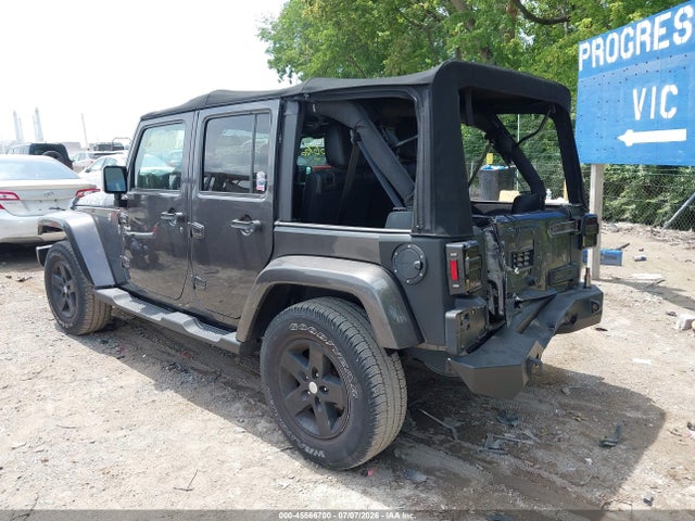 2018 Jeep Wrangler Jk Unlimited Sahara მანქანა იყიდება აუქციონზე, vin: 1C4BJWEG4JL833959, აუქციონის ნომერი: 45566700