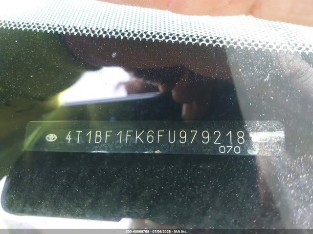4T1BF1FK6FU979218 Toyota CAMRY SE