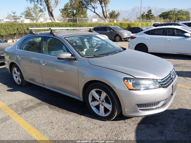 Aukcja sprzedaży 2013 Volkswagen Passat 2.5l Se, vin: 1VWBP7A32DC061406, numer aukcji: 45566722