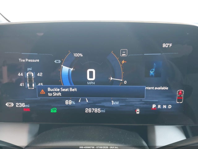 Auction sale of the 2025 Chevrolet Equinox Ev Lt 2, vin: 3GN7DNRP8SS218108, lot number: 45566786