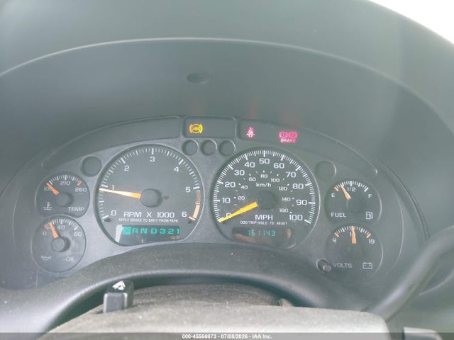 45566873 :رقم المزاد ، 1GNCT18W8YK135513 vin ، 2000 Chevrolet Blazer Ls مزاد بيع