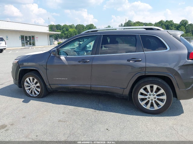 45566913 :رقم المزاد ، 1C4PJMJX7JD613693 vin ، 2018 Jeep Cherokee Overland 4x4 مزاد بيع