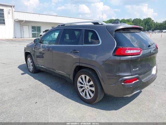 Auction sale of the 2018 Jeep Cherokee Overland 4x4, vin: 1C4PJMJX7JD613693, lot number: 45566913