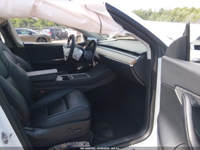 2021 Tesla Model Y Long Range Dual Motor All-wheel Drive მანქანა იყიდება აუქციონზე, vin: 5YJYGDEE6MF256452, აუქციონის ნომერი: 45567053