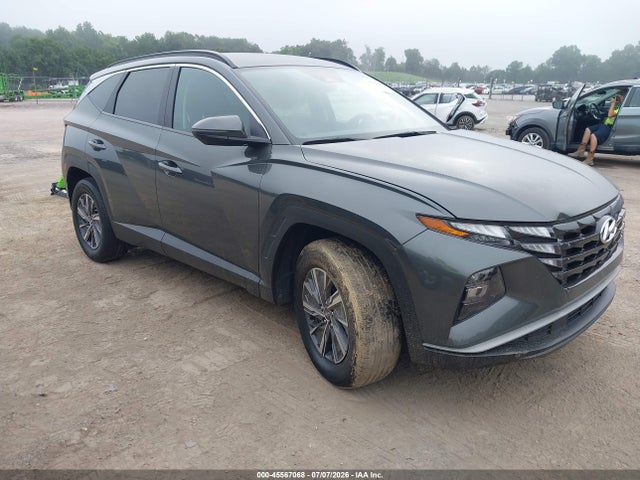45567068 :رقم المزاد ، KM8JBCA10NU051243 vin ، 2022 Hyundai Tucson Hybrid Blue مزاد بيع