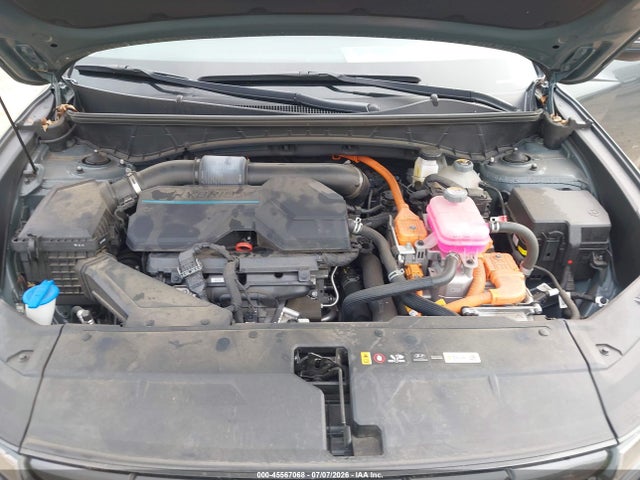 45567068 :رقم المزاد ، KM8JBCA10NU051243 vin ، 2022 Hyundai Tucson Hybrid Blue مزاد بيع