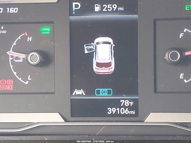 45567068 :رقم المزاد ، KM8JBCA10NU051243 vin ، 2022 Hyundai Tucson Hybrid Blue مزاد بيع