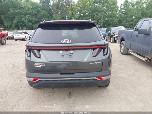 45567068 :رقم المزاد ، KM8JBCA10NU051243 vin ، 2022 Hyundai Tucson Hybrid Blue مزاد بيع
