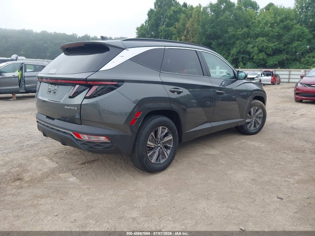 45567068 :رقم المزاد ، KM8JBCA10NU051243 vin ، 2022 Hyundai Tucson Hybrid Blue مزاد بيع