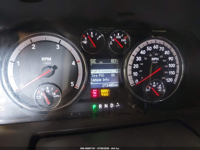 45567101 :رقم المزاد ، 3D7UT2HL4BG534433 vin ، 2011 Ram Ram 2500 Laramie مزاد بيع