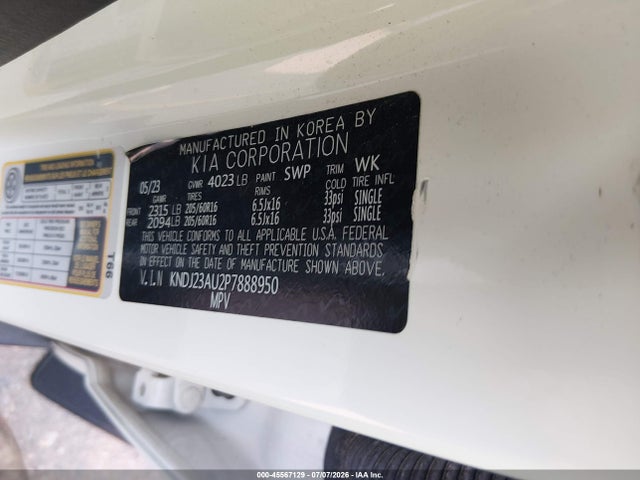 KIA SOUL LX 2023 KNDJ23AU2P7888950 Image 9