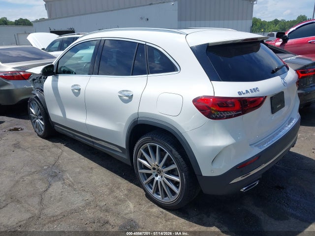 Aukcja sprzedaży 2022 Mercedes-benz Gla 250 4matic, vin: W1N4N4HB9NJ412217, numer aukcji: 45567201