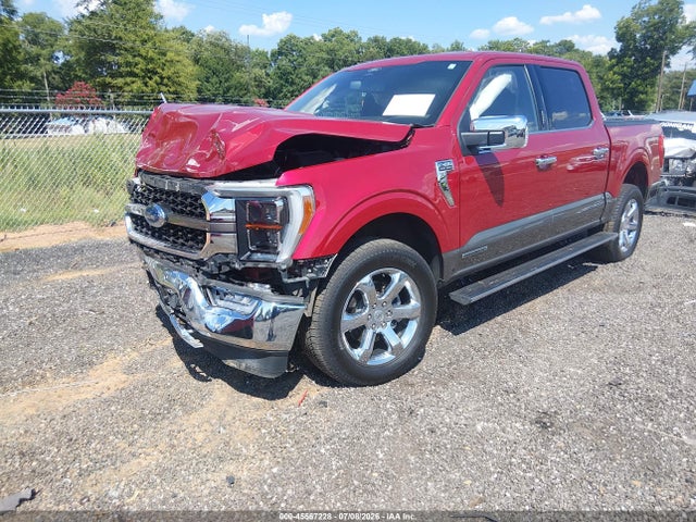 45567228 :رقم المزاد ، 1FTFW1EDXNFB73457 vin ، 2022 Ford F-150 King Ranch مزاد بيع