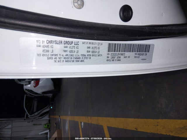 Продаж на аукціоні авто 2015 Dodge Challenger Srt 392, vin: 2C3CDZDJ3FH706672, номер лоту: 45567274