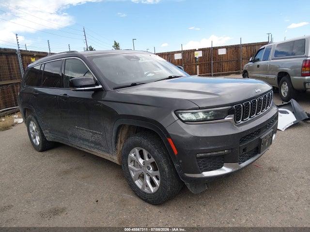 45567311 :رقم المزاد ، 1C4RJKBG0P8744817 vin ، 2023 Jeep Grand Cherokee L Limited 4x4 مزاد بيع