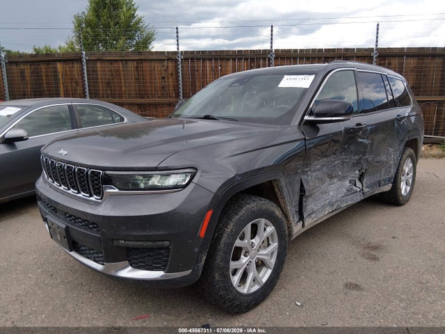 45567311 :رقم المزاد ، 1C4RJKBG0P8744817 vin ، 2023 Jeep Grand Cherokee L Limited 4x4 مزاد بيع