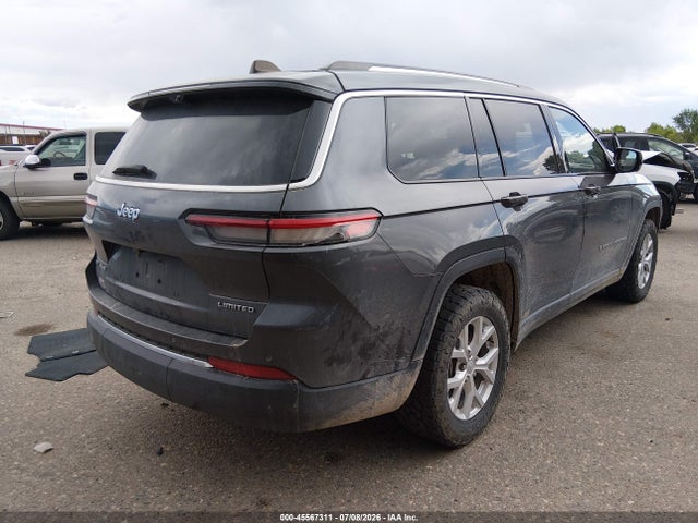 45567311 :رقم المزاد ، 1C4RJKBG0P8744817 vin ، 2023 Jeep Grand Cherokee L Limited 4x4 مزاد بيع