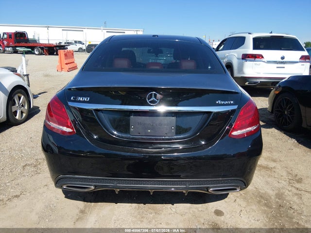 Продаж на аукціоні авто 2015 Mercedes-benz C 300 Sport 4matic, vin: 55SWF4KB5FU080502, номер лоту: 45567356