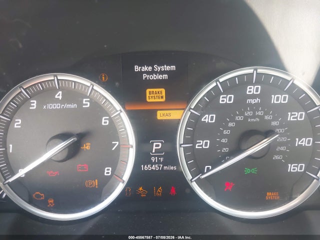 45567587 :رقم المزاد ، 19UUB2F58GA007410 vin ، 2016 Acura Tlx V6 Tech مزاد بيع