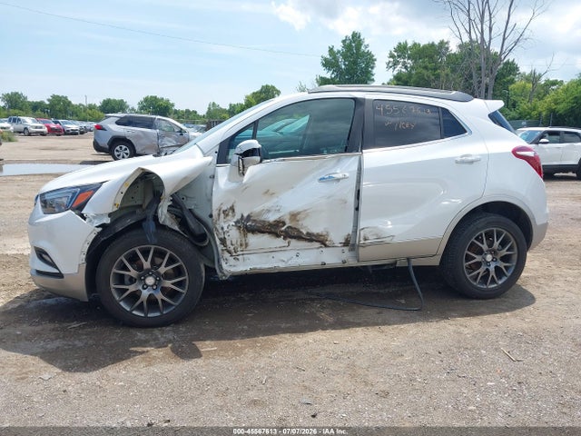 2019 Buick Encore Awd Sport Touring მანქანა იყიდება აუქციონზე, vin: KL4CJ2SB7KB705027, აუქციონის ნომერი: 45567613