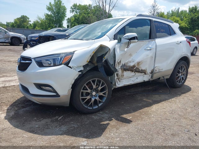 2019 Buick Encore Awd Sport Touring მანქანა იყიდება აუქციონზე, vin: KL4CJ2SB7KB705027, აუქციონის ნომერი: 45567613