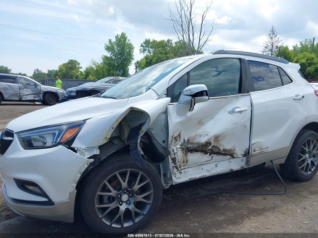 2019 Buick Encore Awd Sport Touring მანქანა იყიდება აუქციონზე, vin: KL4CJ2SB7KB705027, აუქციონის ნომერი: 45567613