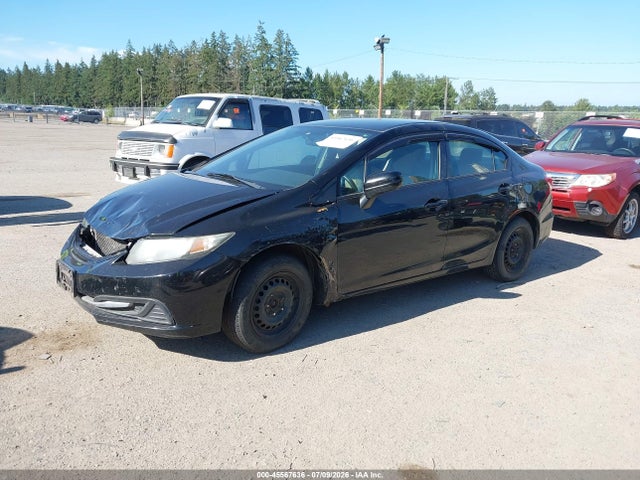 Honda Civic Lx 2015 19XFB2E59FE025404 Image 2