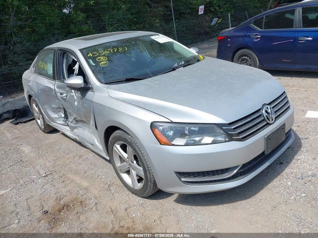 45567721 :رقم المزاد ، 1VWBH7A30CC027847 vin ، 2012 Volkswagen Passat 2.5l Se مزاد بيع