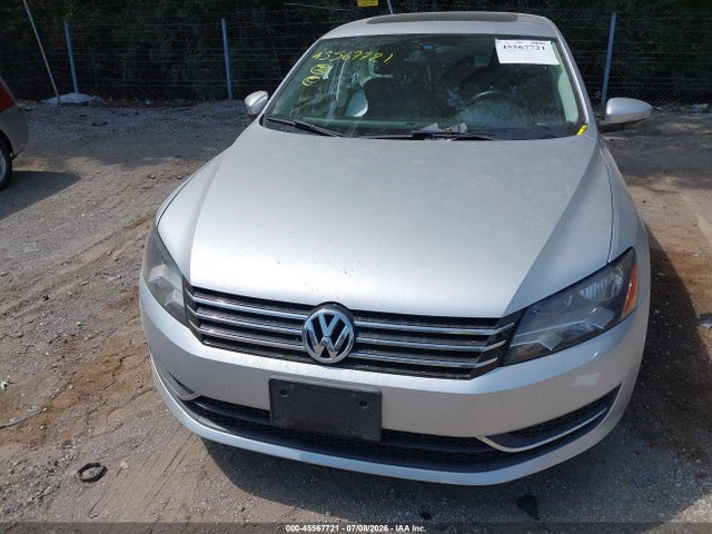 Продаж на аукціоні авто 2012 Volkswagen Passat 2.5l Se, vin: 1VWBH7A30CC027847, номер лоту: 45567721