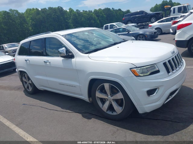 Продаж на аукціоні авто 2016 Jeep Grand Cherokee Overland, vin: 1C4RJFCG3GC379942, номер лоту: 45567753