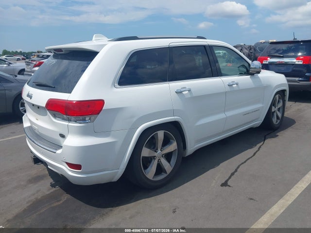 Aukcja sprzedaży 2016 Jeep Grand Cherokee Overland, vin: 1C4RJFCG3GC379942, numer aukcji: 45567753