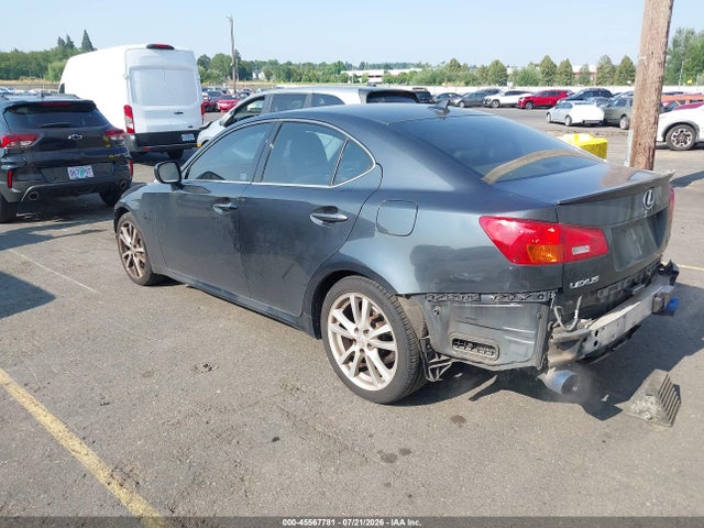 Aukcja sprzedaży 2007 Lexus Is 350, vin: JTHBE262375014873, numer aukcji: 45567781
