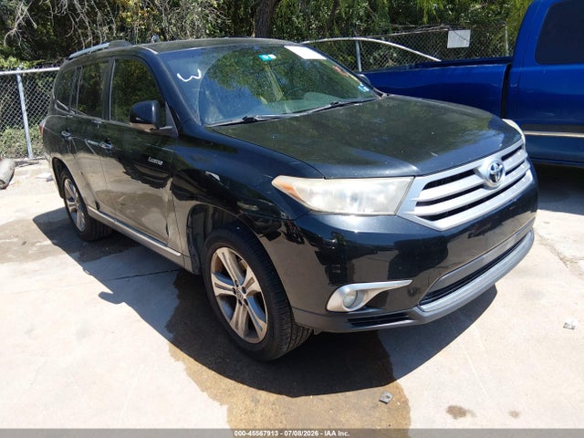 45567913 :رقم المزاد ، 5TDYK3EH6BS030973 vin ، 2011 Toyota Highlander Limited V6 مزاد بيع