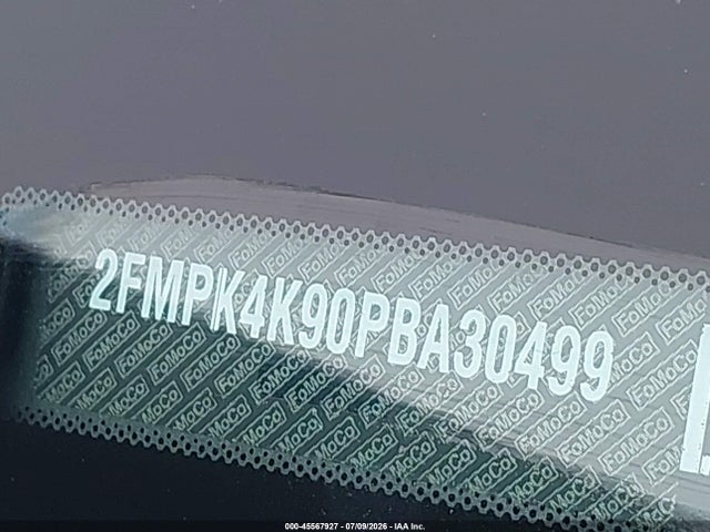 45567927 :رقم المزاد ، 2FMPK4K90PBA30499 vin ، 2023 Ford Edge Titanium مزاد بيع