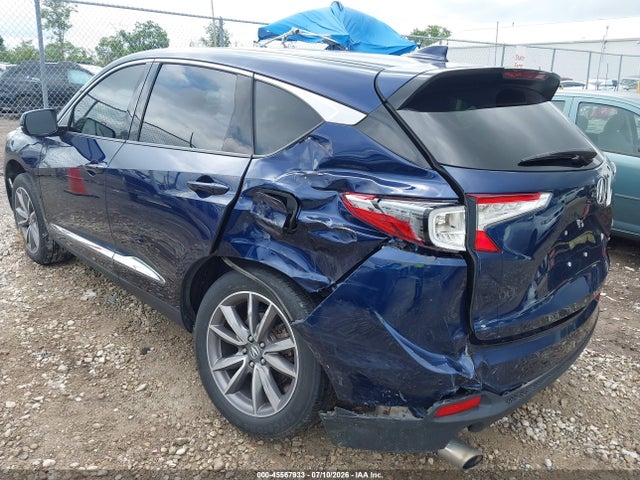 45567933 :رقم المزاد ، 5J8TC2H55ML020881 vin ، 2021 Acura Rdx Technology Package مزاد بيع