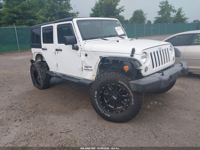 Продажа на аукционе авто 2016 Jeep Wrangler Unlimited Sport, vin: 1C4BJWDG3GL242564, номер лота: 45567950
