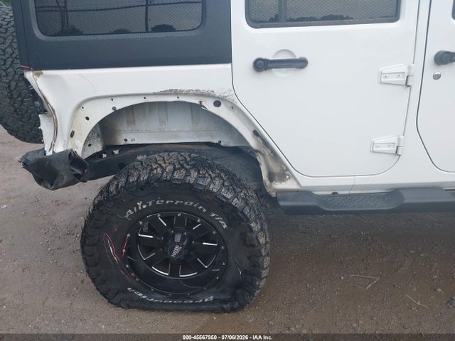 Продажа на аукционе авто 2016 Jeep Wrangler Unlimited Sport, vin: 1C4BJWDG3GL242564, номер лота: 45567950