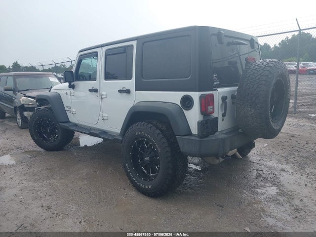 Продажа на аукционе авто 2016 Jeep Wrangler Unlimited Sport, vin: 1C4BJWDG3GL242564, номер лота: 45567950