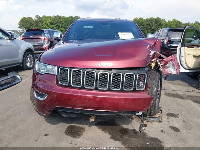 Продаж на аукціоні авто 2017 Jeep Grand Cherokee Limited, vin: 1C4RJEBG9HC770588, номер лоту: 45567974