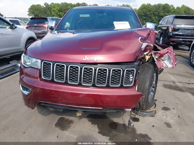 Продаж на аукціоні авто 2017 Jeep Grand Cherokee Limited, vin: 1C4RJEBG9HC770588, номер лоту: 45567974