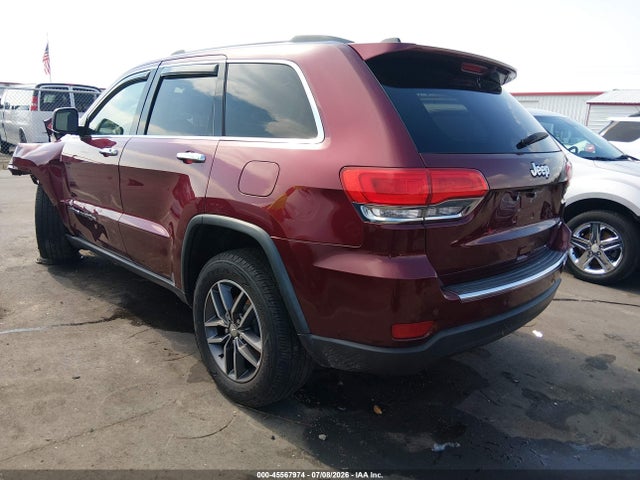 Продаж на аукціоні авто 2017 Jeep Grand Cherokee Limited, vin: 1C4RJEBG9HC770588, номер лоту: 45567974