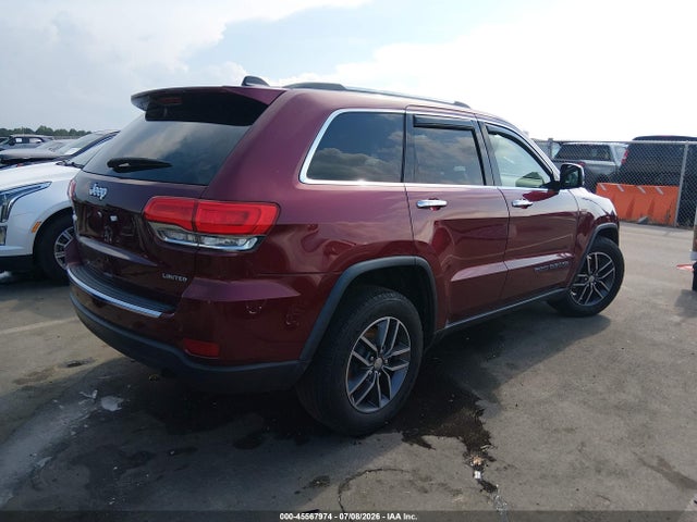 Продаж на аукціоні авто 2017 Jeep Grand Cherokee Limited, vin: 1C4RJEBG9HC770588, номер лоту: 45567974