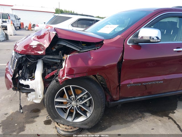 Продаж на аукціоні авто 2017 Jeep Grand Cherokee Limited, vin: 1C4RJEBG9HC770588, номер лоту: 45567974