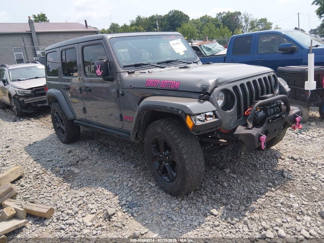 45568014 :رقم المزاد ، 1C4HJXEN0MW687965 vin ، 2021 Jeep Wrangler Unlimited Sahara Altitude 4x4 مزاد بيع